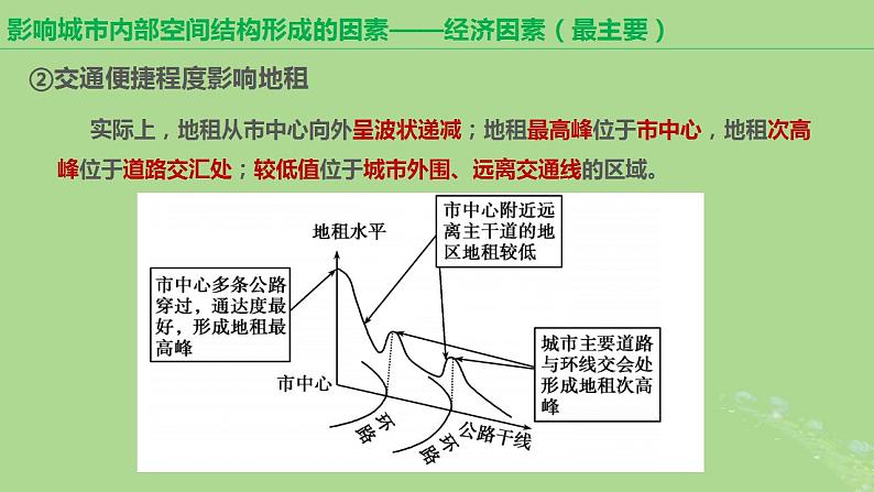 2024年同步备课高中地理2.1乡村和城镇空间结构课时2课件新人教版必修第二册第8页
