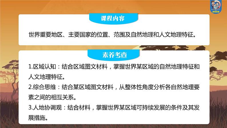最新高考地理一轮复习(新人教版) 第5部分 第1章 第1讲 课时79 西亚 非洲【课件+讲义+练习】02