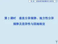 高中地理第三章自然地理环境的整体性与差异性4第三节自然地理环境的差异性第2课时湘教版必修1课件PPT