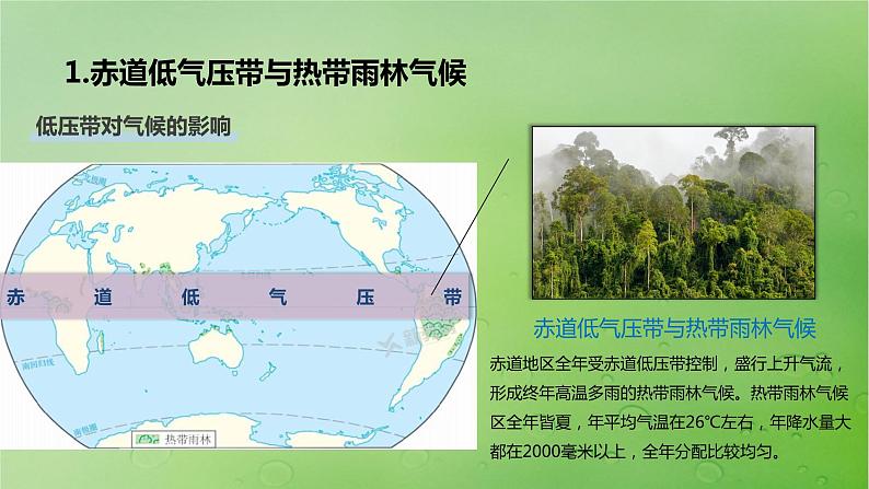2024届湘教版新教材高考地理一轮复习第一部分自然地理第三章大气的运动第3讲课时17世界主要气候类型课件04