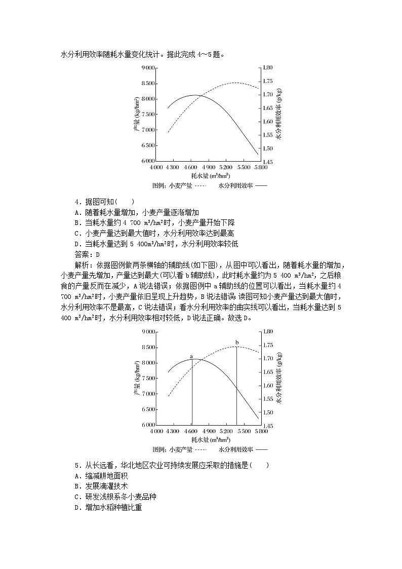 2025版高考地理一轮复习微专题小练习专练55环境与发展02