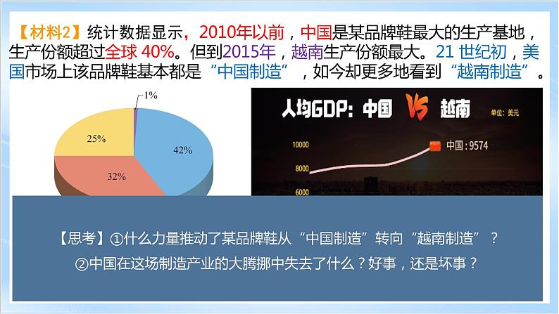 【新课标】4.3 《产业转移》课件+教案+分层练习+学案-人教版地理选择性必修205