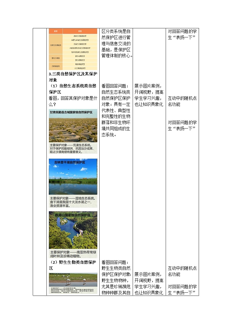 【新课标】3.3《自然保护区与生态安全》课件+教案+分层练习-中图版地理选择性必修303