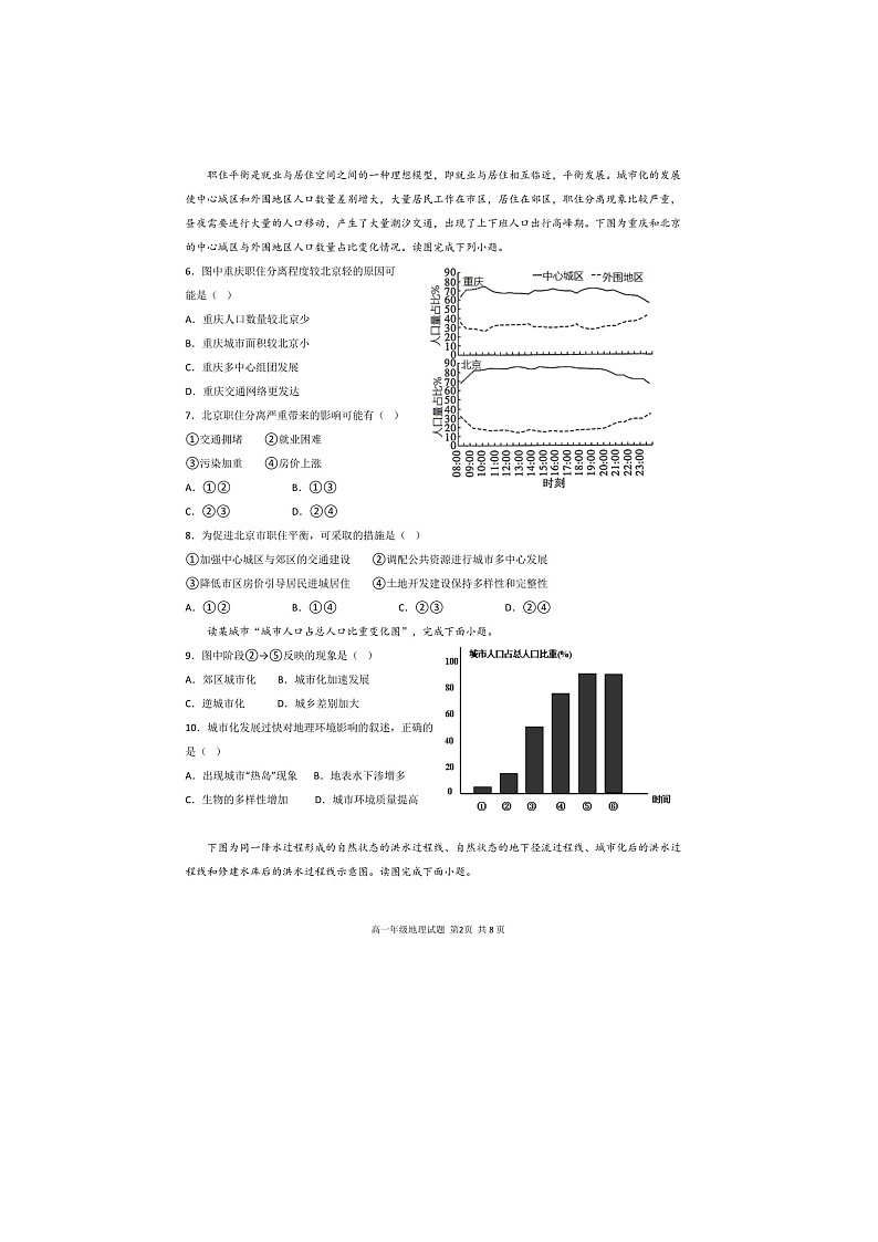 安徽省马鞍山中加双语学校+2022-2023+学年高一下学期第二次月考地理试题02
