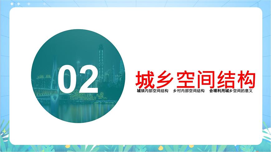 2.1.2《城鄉(xiāng)空間結(jié)構(gòu)》課件-湘教版（2019）高中地理必修第二冊第6頁