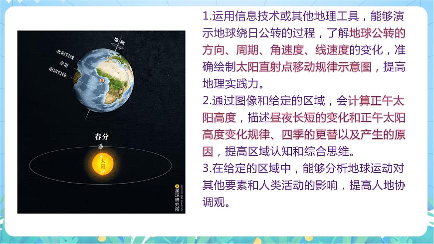 1.2《地球的公轉(zhuǎn)》課件-湘教版2019地理選擇性必修1第4頁