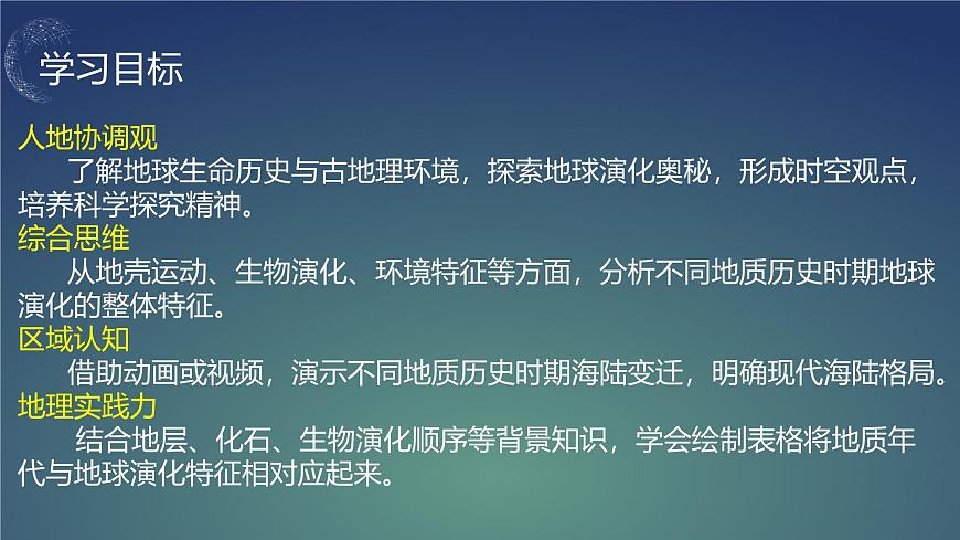 【同步課件】湘教版（2019）高中地理必修一 1.4《地球的演化》課件第2頁