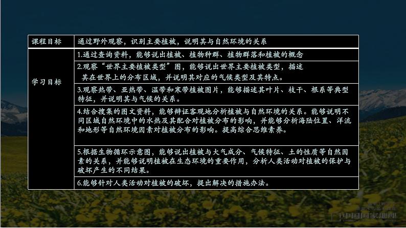 中图版新教材必修一 2.7植被与自然环境的关系(精品课件)B第2页