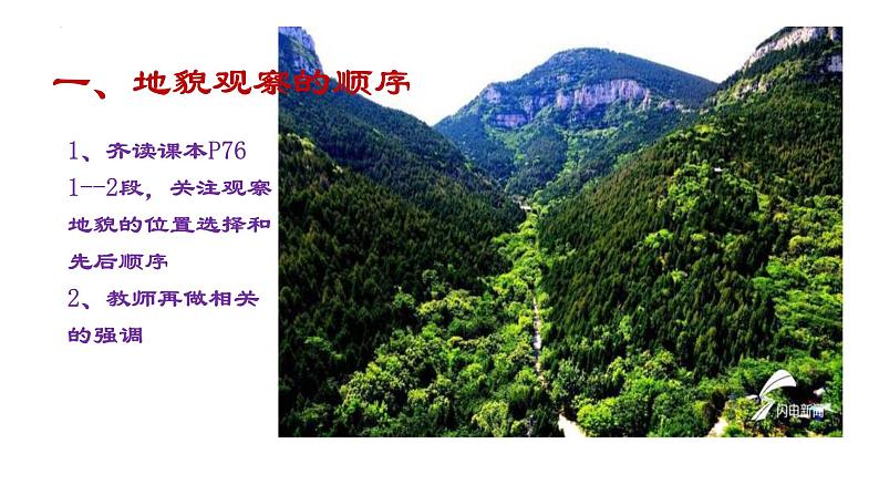 人教版高中地理必修一第四章第二节地貌的观察课件(共1课时内含视频)第5页
