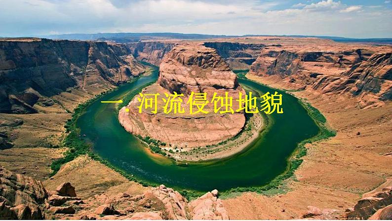 中图版2019高二地理选择性必修1 2.1.4河流地貌的发育( 课件)07