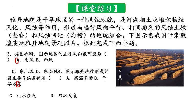 中图版2019高一地理必修第一册 2.1.2主要地貌的景观特点(第2课时) 课件第8页