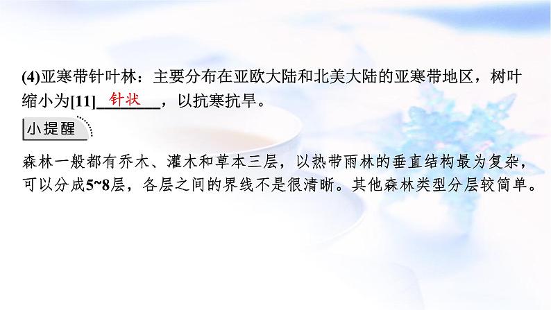 高考地理一轮复习第六章自然环境的整体性和差异性第一节植被与土壤课件第5页
