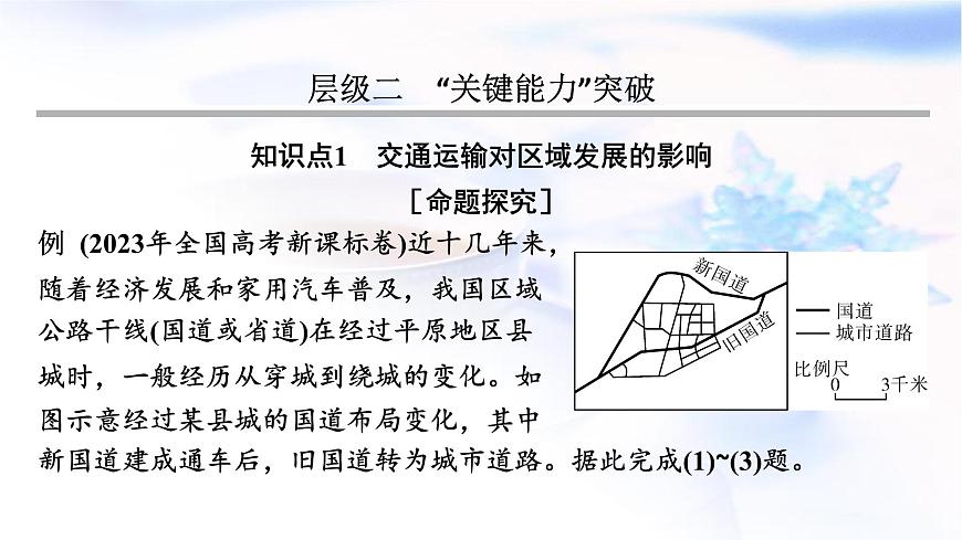 高考地理一輪復(fù)習(xí)第十一章交通運輸布局與區(qū)域發(fā)展第二節(jié)交通運輸布局對區(qū)域發(fā)展的影響課件第7頁