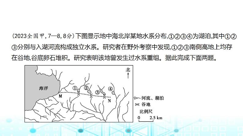 浙江版高考地理一轮复习专题五地表形态的塑造课件第8页