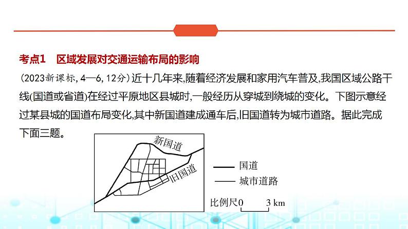 浙江版高考地理一轮复习专题一0交通运输布局与区域发展课件02