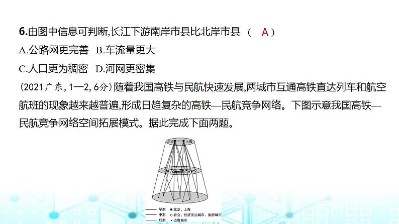 浙江版高考地理一轮复习专题一0交通运输布局与区域发展课件07