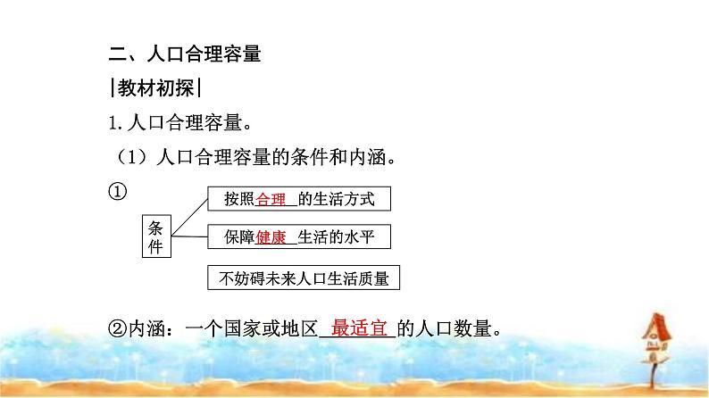 人教版高中地理必修第二册第一章第三节人口容量课件第7页