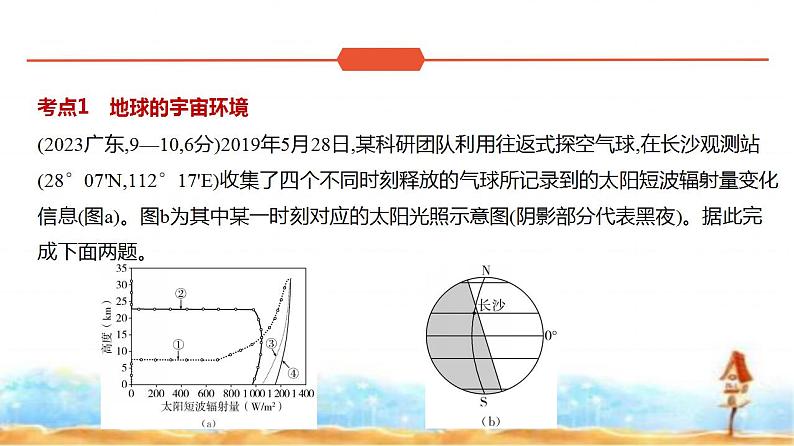 新高考版高三地理一轮复习专题二行星地球练习课件第2页