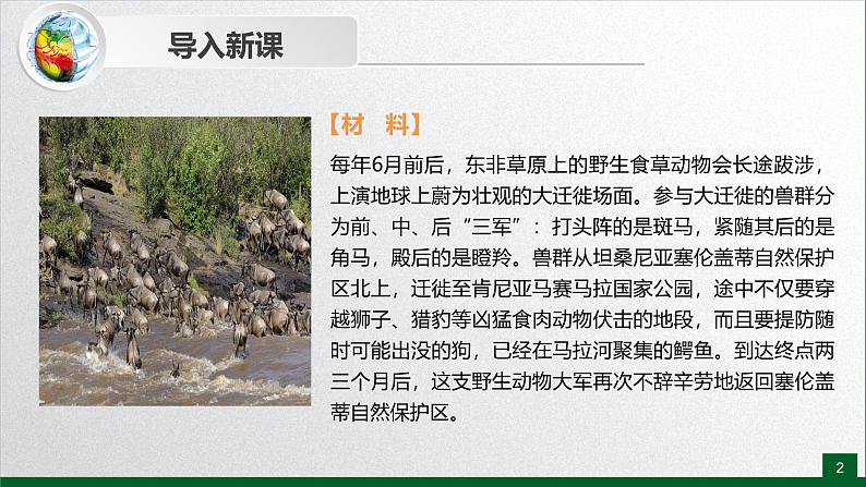 【同步课件】湘教版(2019)高中地理选择性必修1 3.2《气压带、风带与气候》课件第2页
