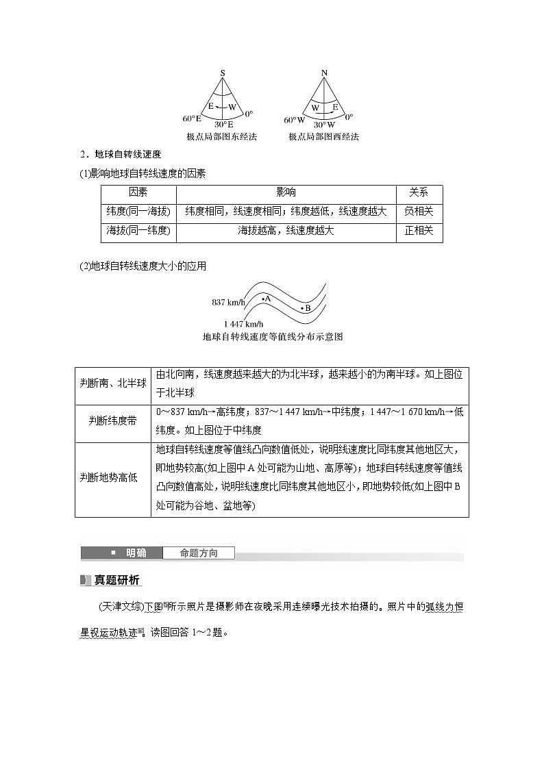 第一部分 第二章 第二讲 课时七 地球自转特征与地转偏向力(课件+讲练)-2025高考大一轮复习地理(湘教版)03