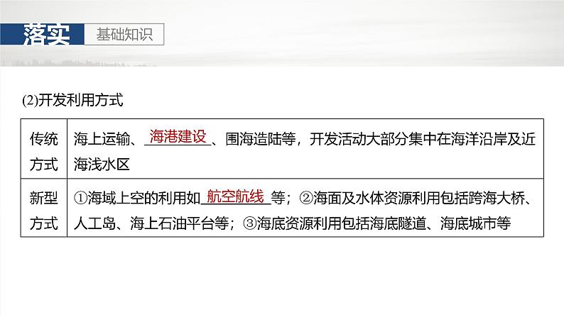 第四部分 第二章 课时73 海洋空间资源与国家安全第4页