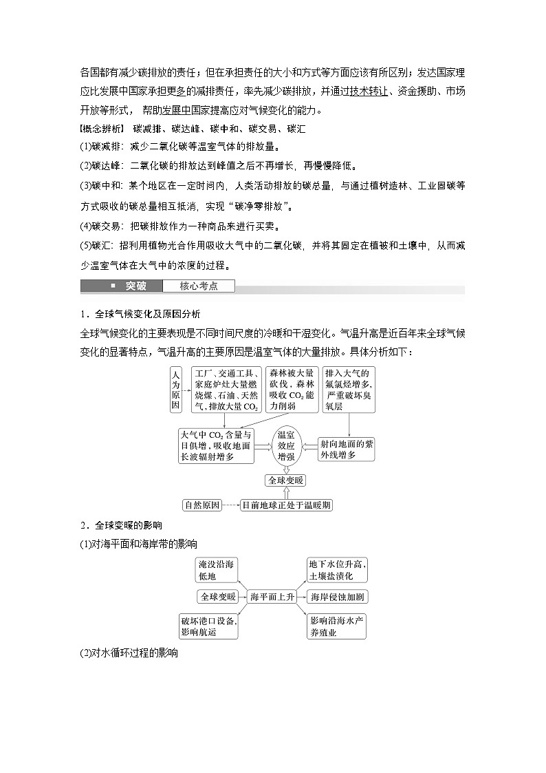 第四部分 第三章 课时74 碳排放与国际减排合作(教师版)第3页