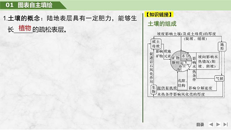 2025届高中地理一轮复习课件:第一部分自然地理第八单元自然环境的整体性与差异性第39课时 土壤(共36张ppt)第5页