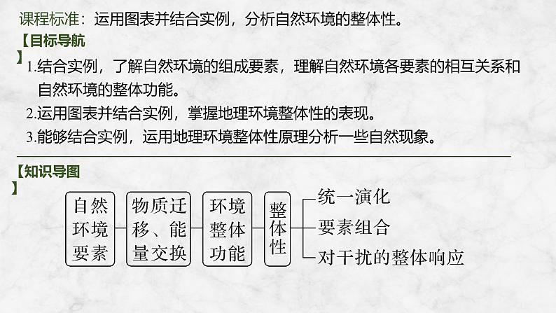 2025届高中地理一轮复习课件:第一部分自然地理第八单元自然环境的整体性与差异性第40课时 自然环境的整体性(共36张ppt)第2页