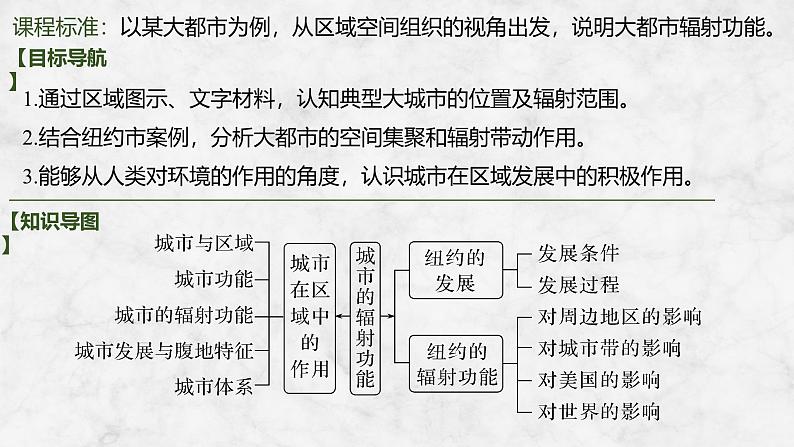 2025届高考地理一轮复习:第三部分区域发展第十六单元城市、产业与区域发展第66课时 城市的辐射功能(课件 讲义)03