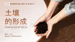 湘教版高中地理必修一第五章第二节《土壤的形成》课件