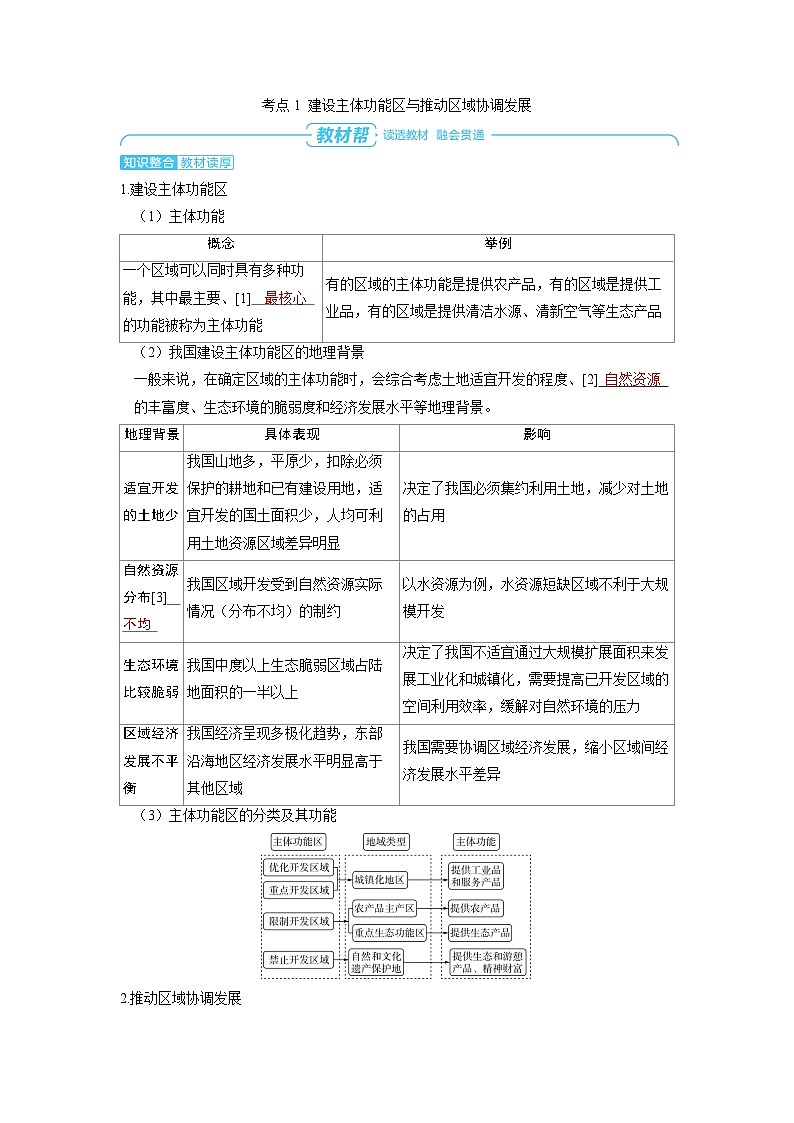 备战2025年高考地理精品教案第二部分人文地理第五章环境与发展第2讲中国国家发展战略举例(Word版附解析)第2页