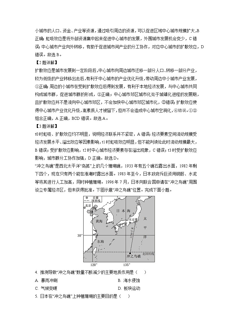 2023~2024学年河南省南阳市高二(上)期中考试地理试卷(解析版)第2页