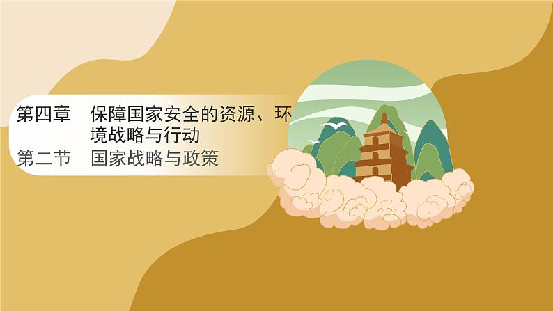 人教版高中地理选择性必修3课件 第四章 第二节 国家战略与政策(课件)第1页