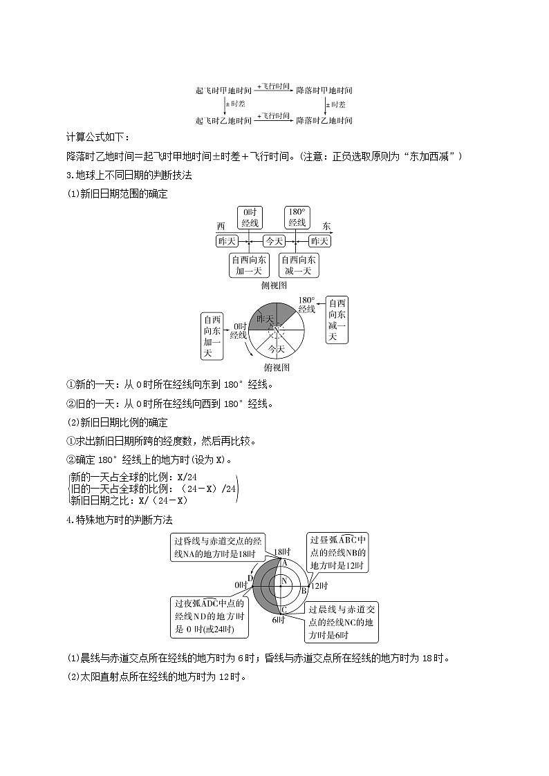 2025届高考地理二轮专题复习与测试第一部分专题篇专题一地球运动规律第3页
