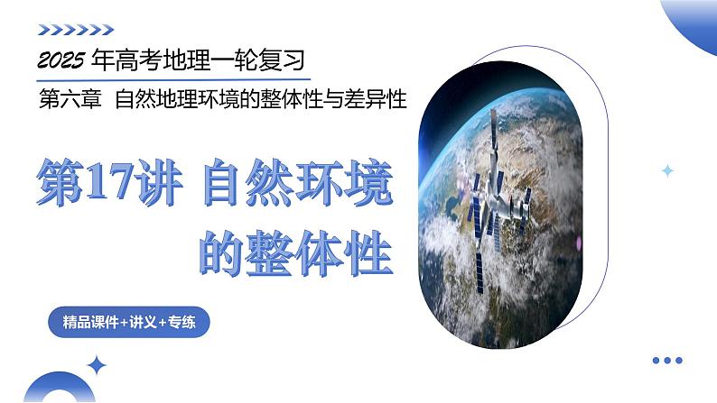 第17讲 自然环境的整体性(课件)-2025年高考地理一轮复习课件第2页