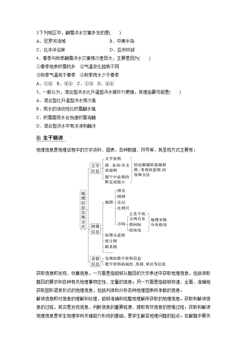 第二部分 专题11 获取和解读地理信息--2025年高考地理大二轮专题复习(学生版)第2页