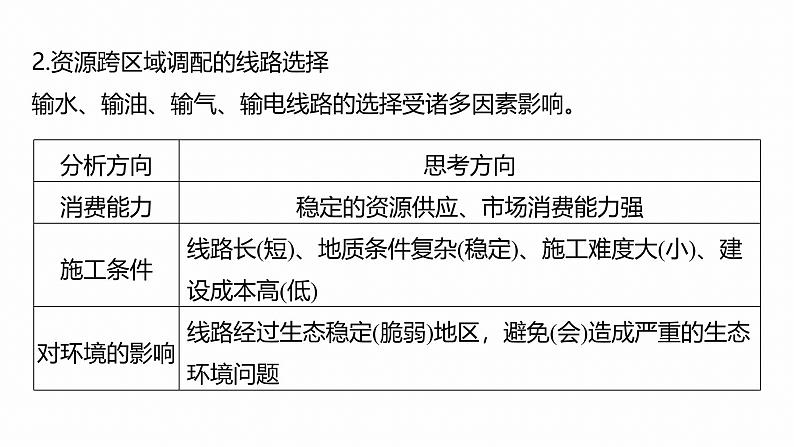 第三部分 大单元8 资源与国家安全--2025年高考地理大二轮专题复习(课件)第5页