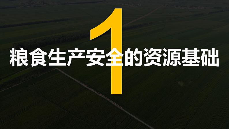 2024-2025学年高中地理(人教版2019)选择性必修三2-3中国的耕地资源与粮食安全课件第3页