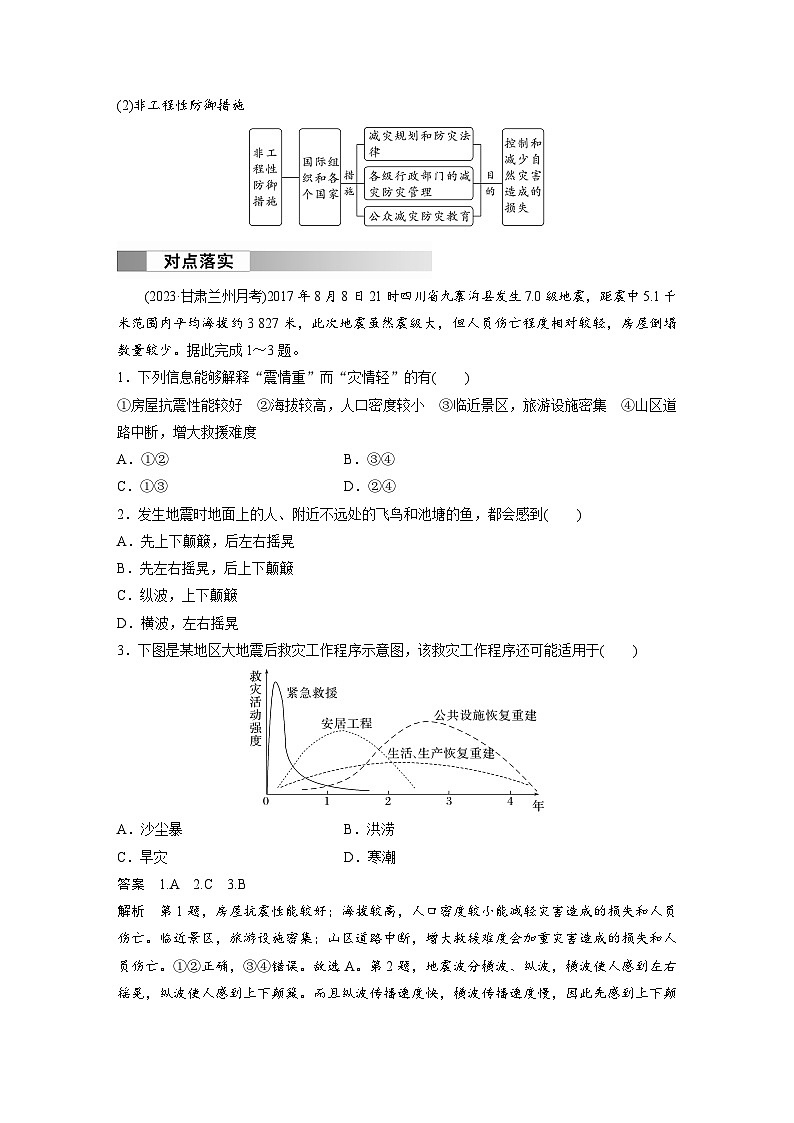 第六章 第三节 防灾减灾(教师版)第2页