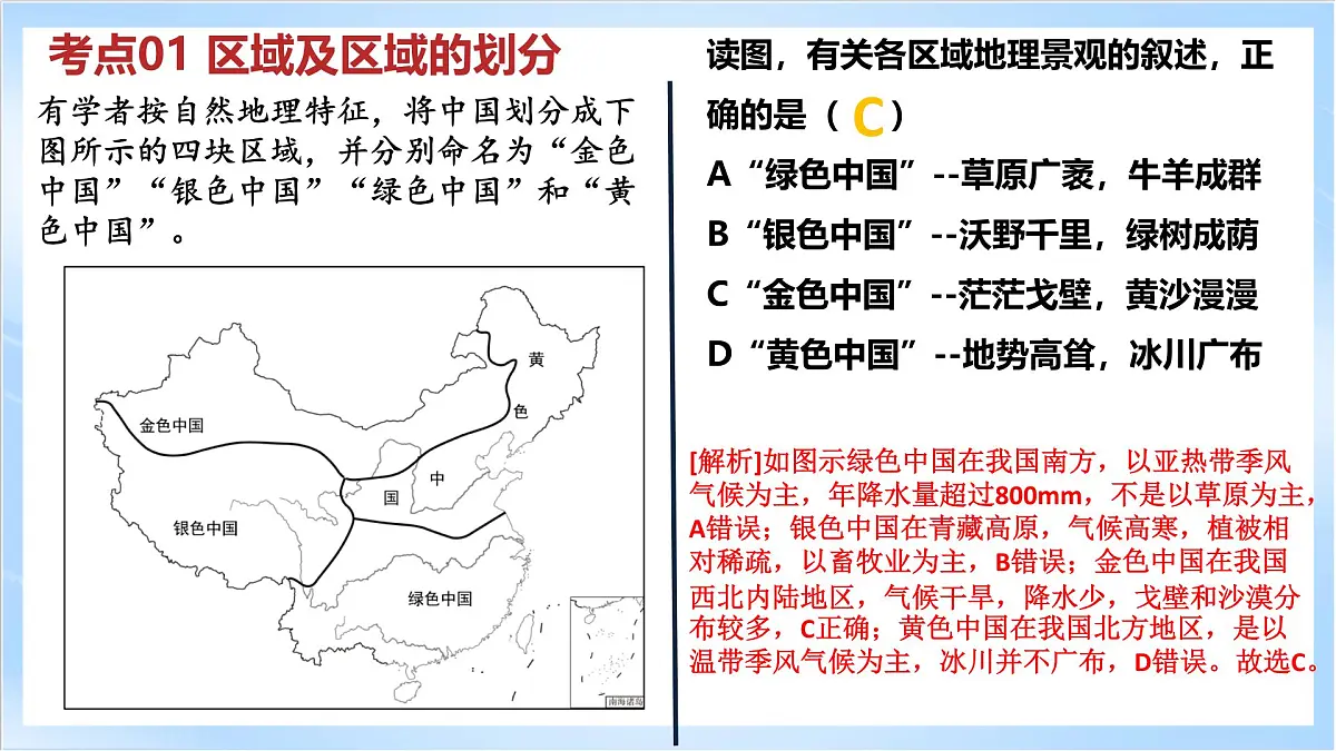 人教版高中地理选修二第一章《区域与区域发展》复习课件第8页
