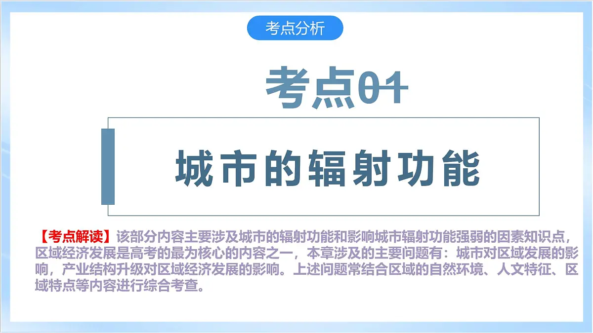 人教版高中地理选修二第三章《城市、产业与区域发展》复习课件第4页