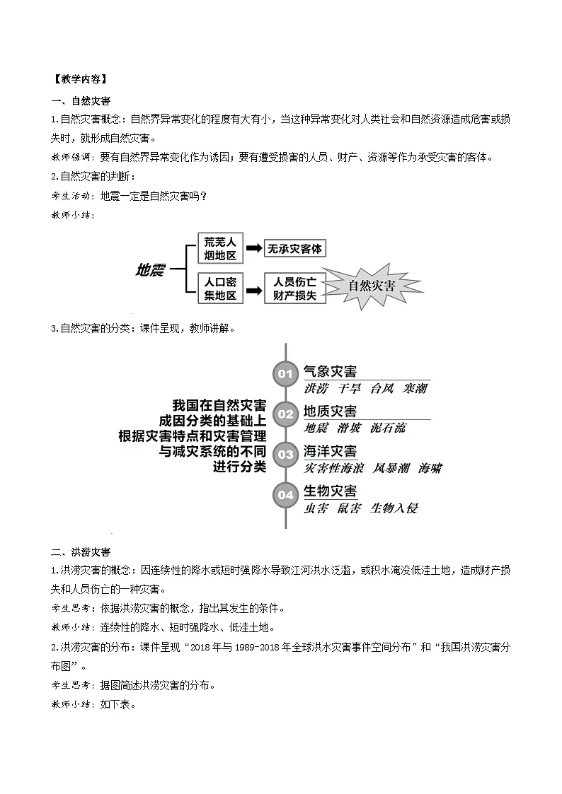 6.1气象灾害 教案-高中地理人教版(2019)必修第一册第2页