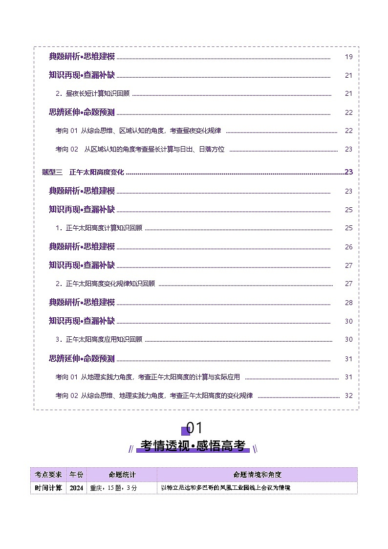 专题02 地球运动(讲义)(解析版)更新第2页