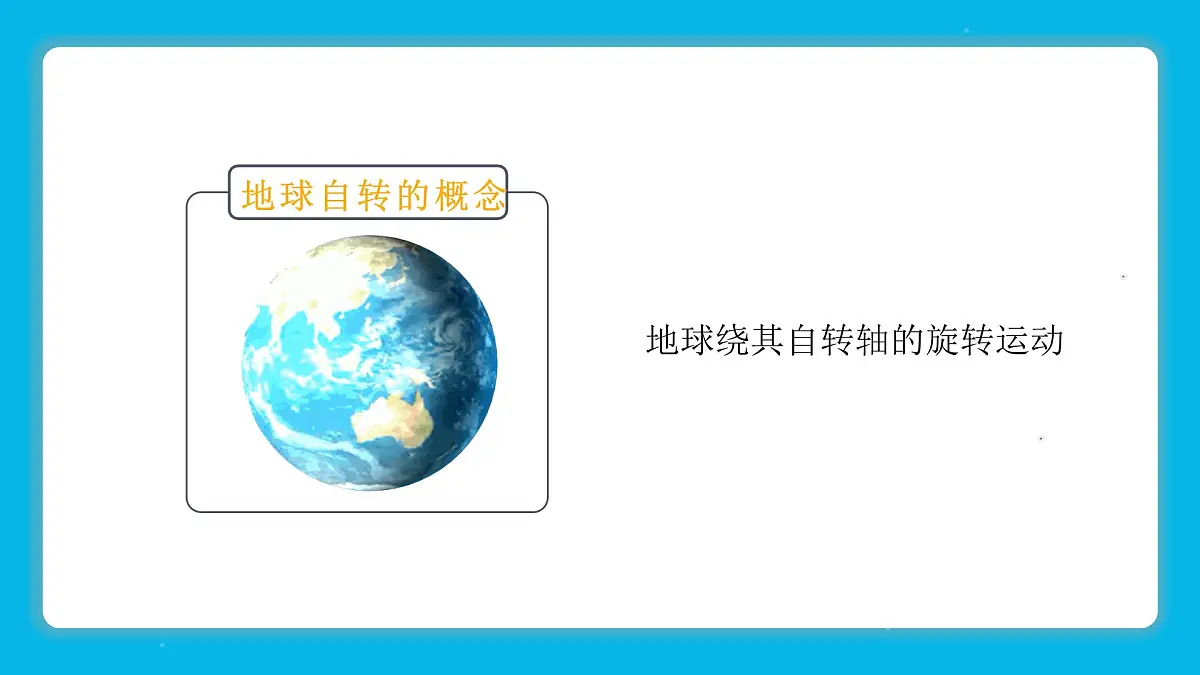人教版2025高中地理选择性必修一1.1《地球的自转和公转》 课件第7页