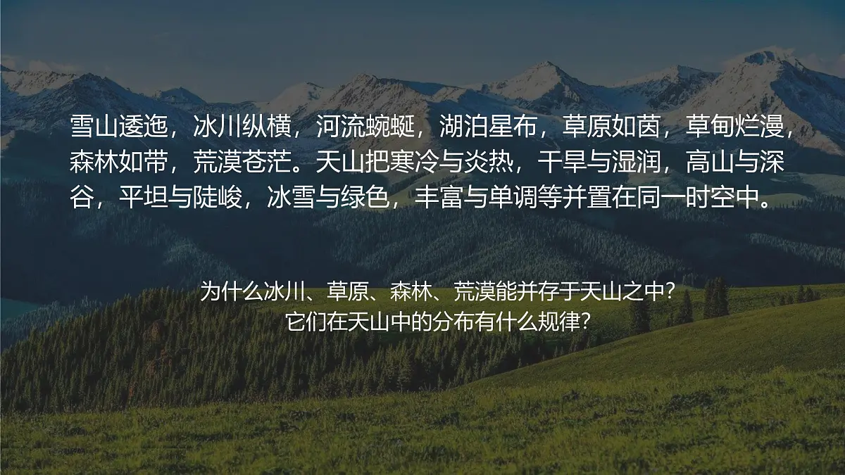 人教版2025高中地理选择性必修一5.2《自然环境的地域差异性》 课件第2页