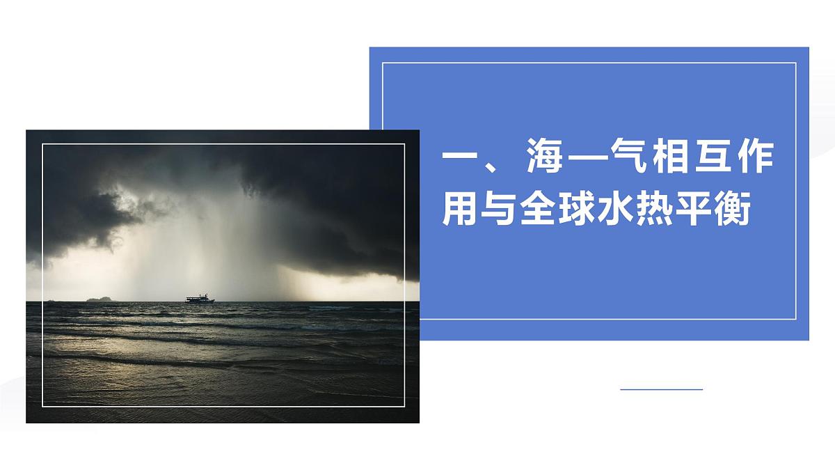 人教版2025高中地理选择性必修一4.3海—气相互作用 课件第4页