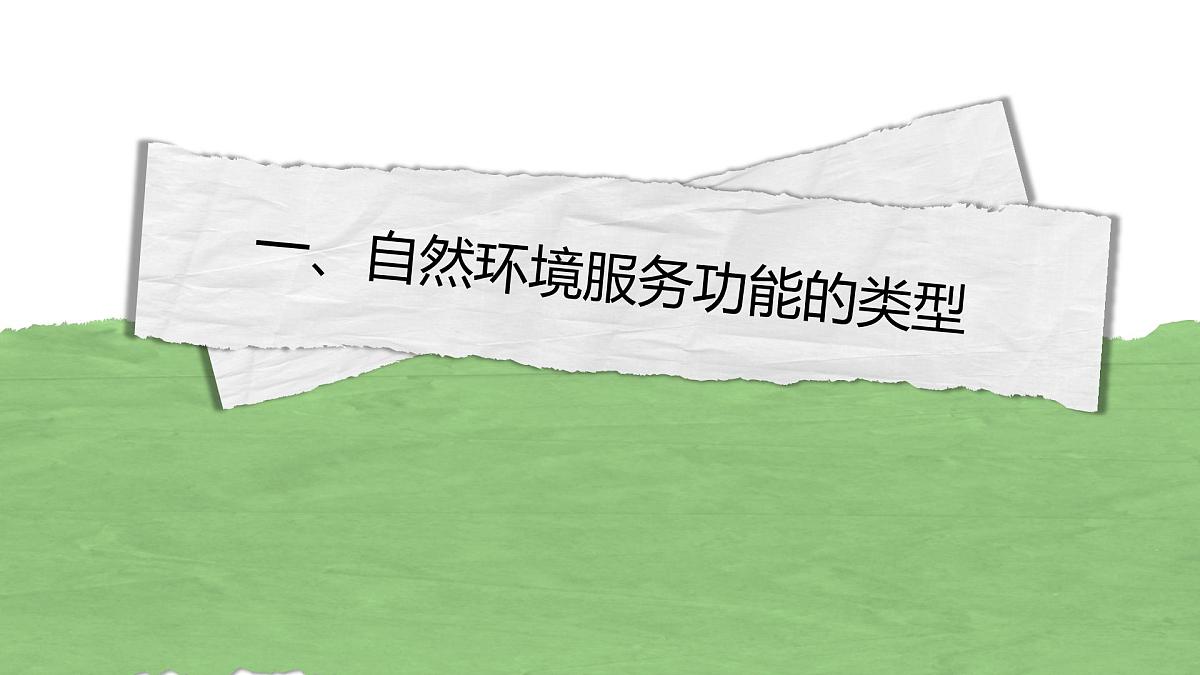 人教版2025高中地理选择性必修三1.1《自然环境的服务功能》 课件第6页