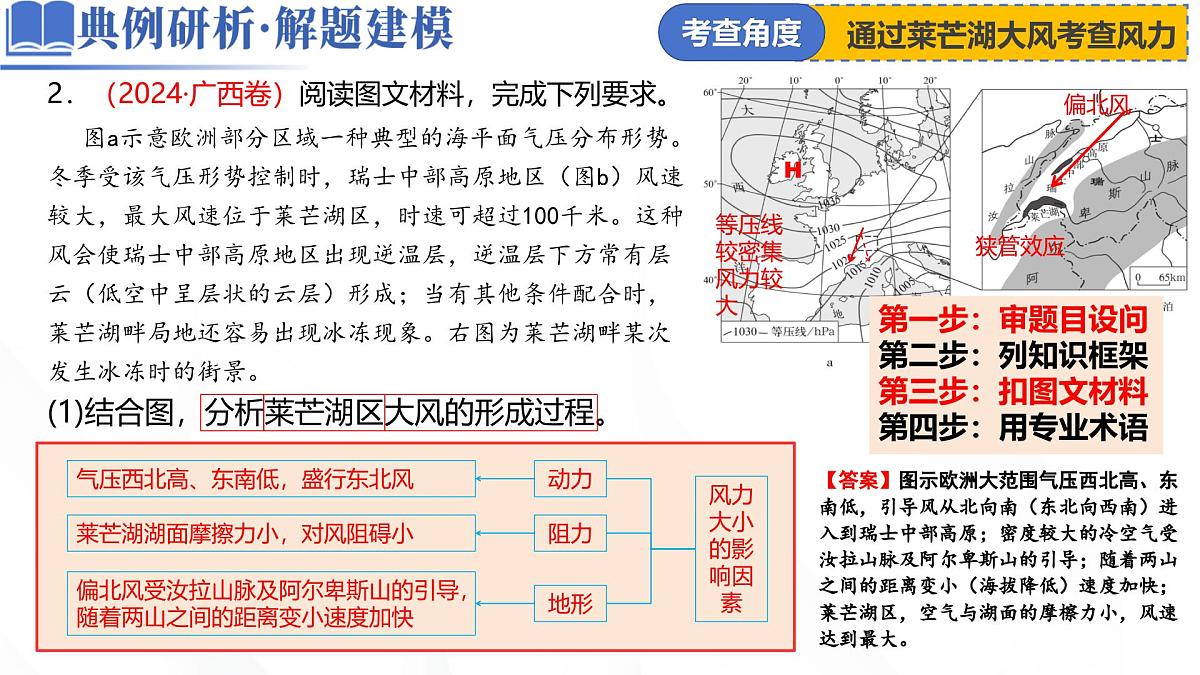 微专题 风(课件)-2025年高考地理二轮复习讲练(新高考通用)第7页