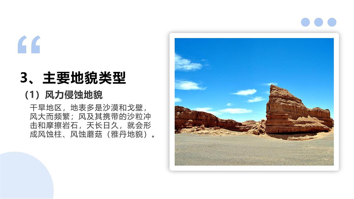 人教版2025高中地理必修一4.1 常见地貌类型2 课件第5页