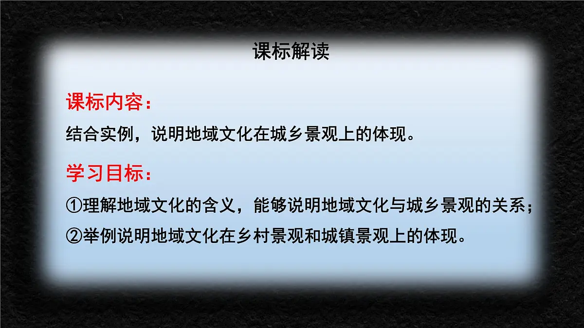 人教版高中地理必修 第二册 2-3《地域文化与城乡景观》课件第2页